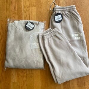 *NWT* White Fox Boutique Hooded Sweatshirt & Sweatpants